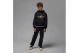 Jordan Mountainside Fleece Παιδικό Φούτερ με Κουκούλα Μαύρο, Χρυσό