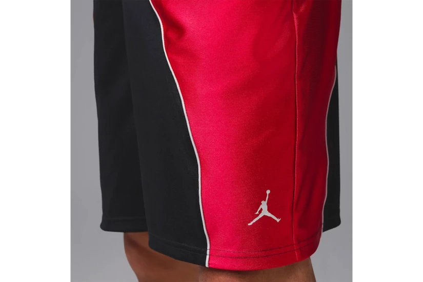 Jordan Sport Dri-FIT Παιδική Μπασκετική Βερμούδα Μαύρη, Κόκκινη