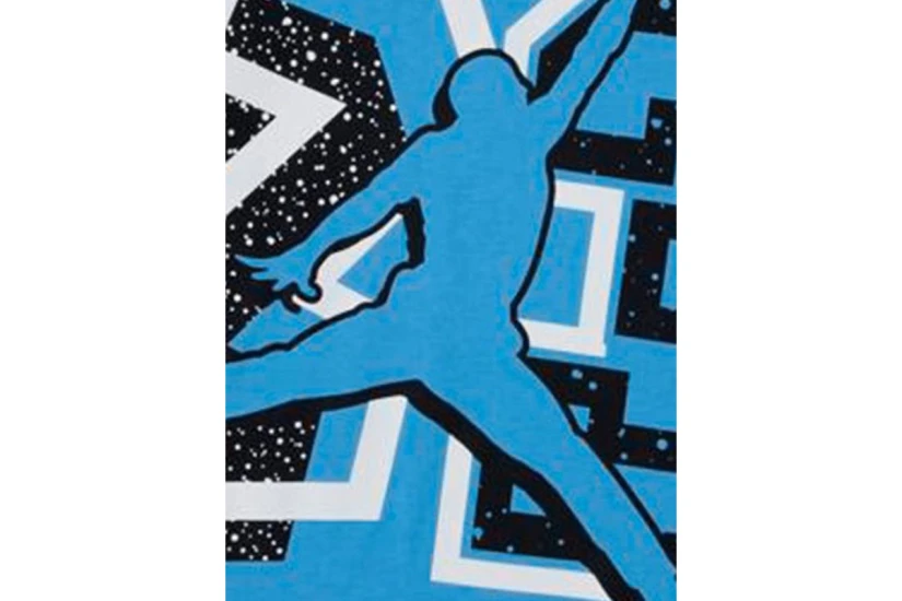 Jordan 23 Splitter Παιδικό Κοντομάνικο T-Shirt Μπλε, Λευκό, Μαύρο