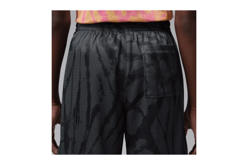 Jordan Tie Dye Mesh Παιδική Αθλητική Βερμούδα Ανθρακί