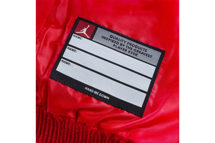 Jordan Brooklyn Graphics Παιδικό Μπουφάν Puffer Κόκκινο, Μαύρο, Λευκό