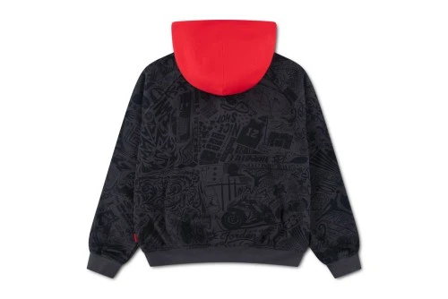 Jordan Brooklyn Printed Hoodie (95G185 G9Q)