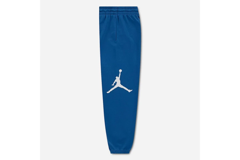 Jordan Jumbo Jumpman Fleece Παιδικό Παντελόνι Φόρμας Μπλε, Λευκό