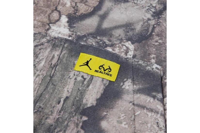 Jordan Brooklyn Realtree Fleece Παιδικό Φούτερ με Κουκούλα Καφέ, Μπεζ, Πράσινο