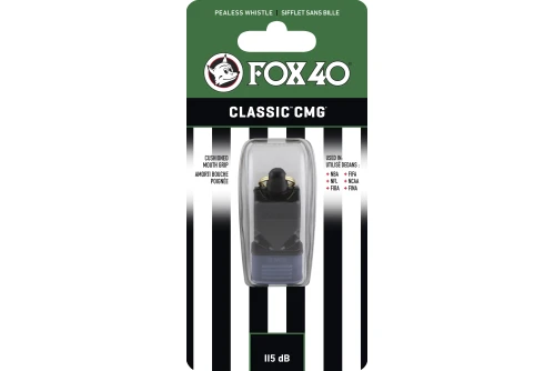 Amila Σφυρίχτρα Fox40 Classic Cmg Μαύρη (96000008)