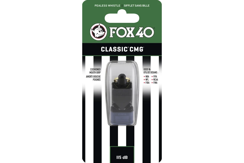 Amila Σφυρίχτρα Fox40 Classic Cmg Μαύρη (96000008)