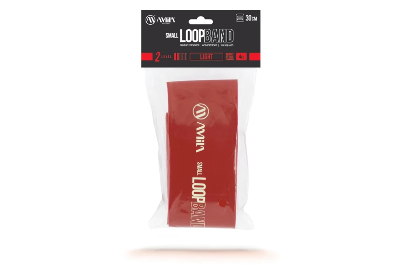Amila Small Loopand Λάστιχo Αντίστασης Light Κόκκινο