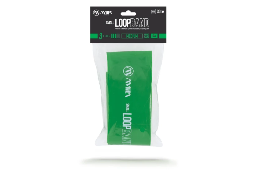 Amila Small Loopand Λάστιχo Αντίστασης Medium Πράσινο