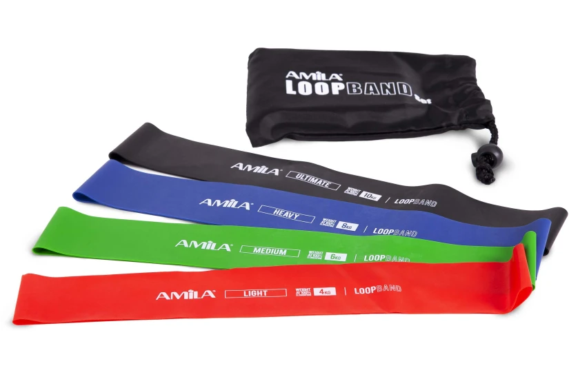 Amila Σετ Λάστιχα Αντίστασης Amila Small Loopband Light - Ultimat (96605)