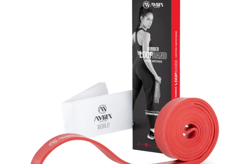 Amila Λάστιχo Αντίστασης Rubber Loop Band Light ? Κόκκινο (96608)