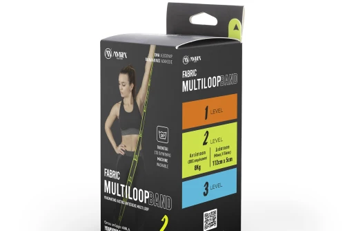 Amila Λάστιχο Αντίστασης Fabric Multi Loop Band Medium (96624)