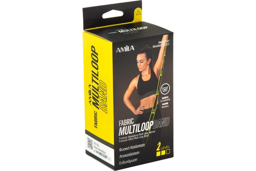 Amila Λάστιχο Αντίστασης Fabric Multi Loop Band Medium (96624)