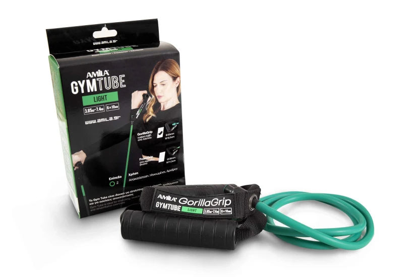Amila Gymtube Gorilla Grip Λάστιχo Αντίστασης Light Πετρόλ