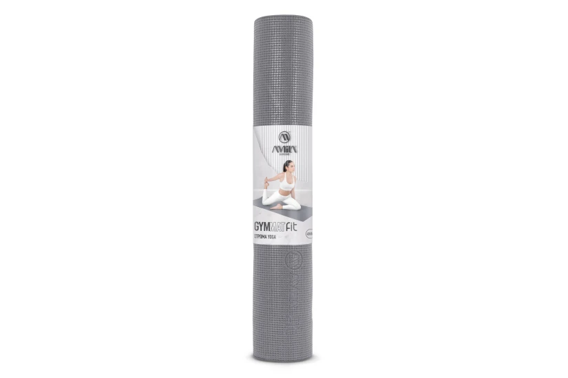 Amila Στρώμα Yoga Fit Pvc 173X61X0,4 Cm ? Ανθρακί (96751)
