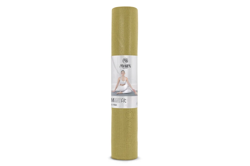 Amila Στρώμα Yoga Fit Pvc 173X61X0,6 Cm ? Λαδί (96754)
