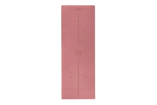 Amila Στρώμα Yoga Pilates Trinity Pu 183X65X0,4 Cm - Rose Pink (96761)
