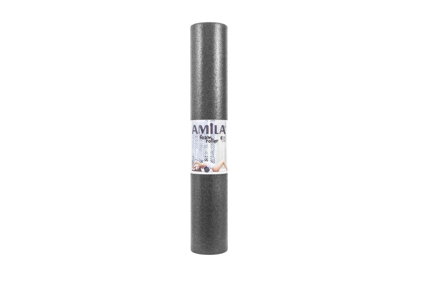 Amila Κύλινδρος Αποθεραπείας Foam Roller Epp Pro Φ15X90 Cm ? Μαύρο (96825)