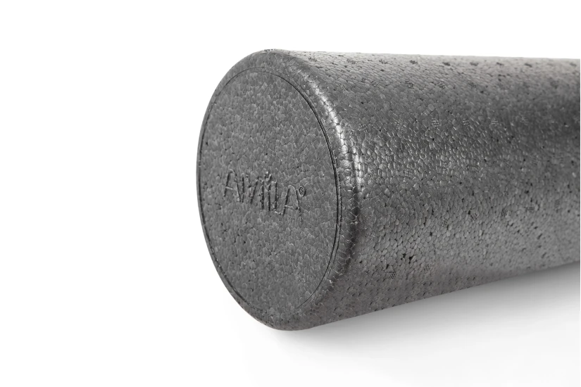 Amila Κύλινδρος Αποθεραπείας Foam Roller Epp Pro Φ15X90 Cm ? Μαύρο (96825)