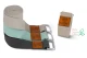Amila Ζώνη Για Power Yoga Amila Natural (96833)
