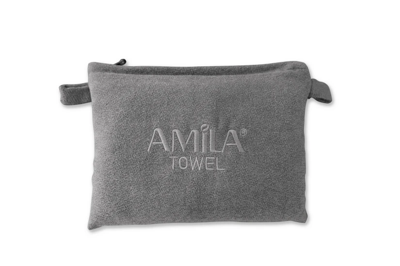 Amila Reformer Towel Pro Πετσέτα Γυμναστηρίου Γκρι