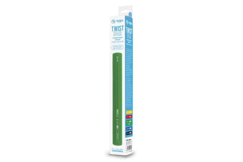 Amila Twistbar Medium Ράβδος Γυμναστικής Πράσινη