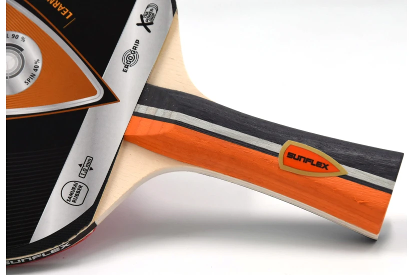 Amila Sunflex Force Ρακέτα Ping Pong Κόκκινο, Μαύρο, Πορτοκαλί,Εκρού