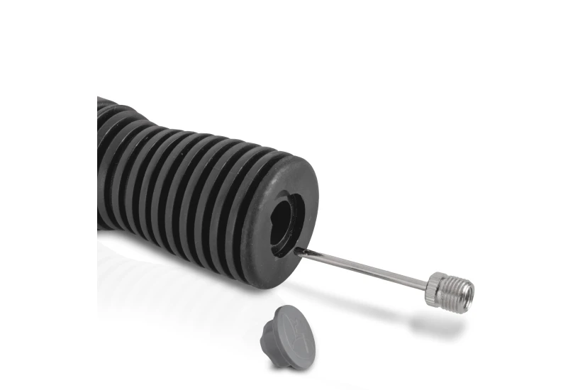 Amila 27,5cm Διπλής Ενέργειας 25,2 Psi Τρόμπα Χεριού Μαύρη