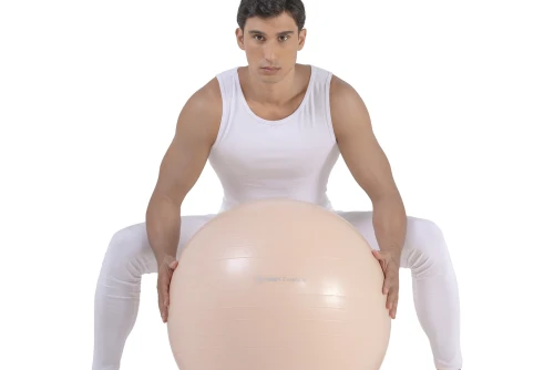 Amila Μπάλα Γυμναστικής Estetica Gym Ball 55 Cm - Nature (99701)