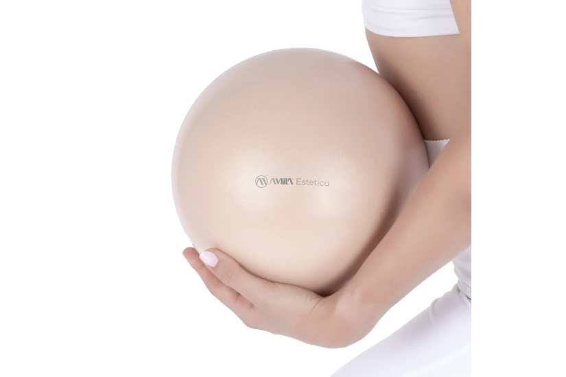 Amila Μπάλα Γυμναστικής Estetica Pilates Ball 25 Cm - Nature (99704)