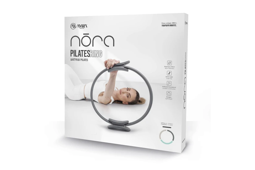 Amila Δαχτυλίδι Pilates Ring Nora Heavy Storm Grey (99759)