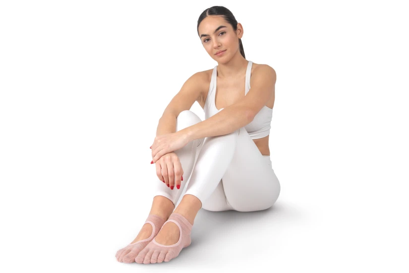 Amila Pulcherrima Κάλτσες Pilates - Yoga 39-42 Ροζ