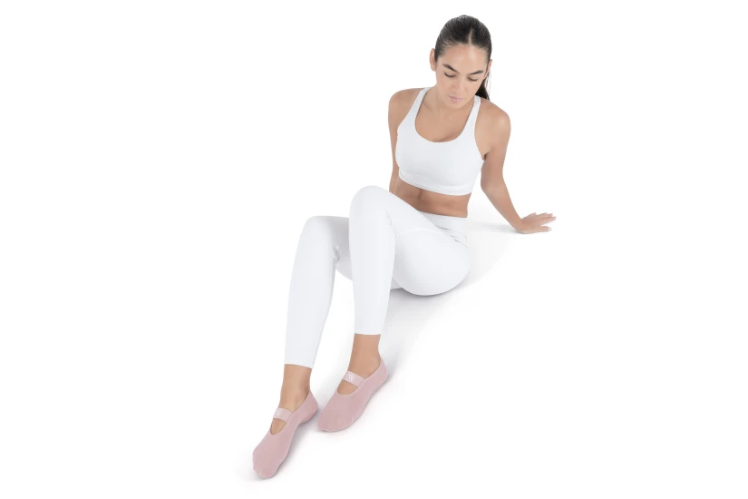 Amila Γυναικείες Κάλτσες Pilates Yoga Trinity Bellulu 39-42 ?Rose (99856)