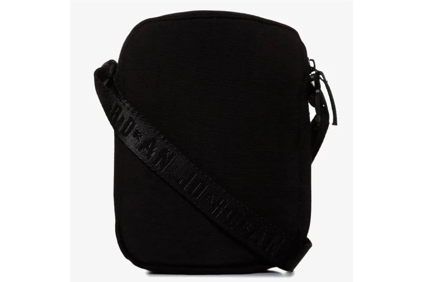 Jordan Airborne Unisex Τσαντάκι Χιαστί - Ώμου Μαύρο, Ασημί