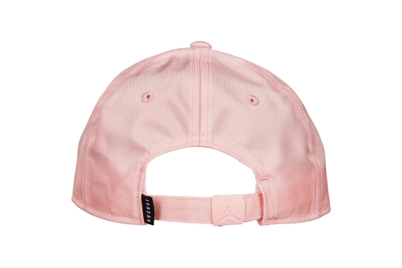Jordan Metal Jumpman Curve Brim Παιδικό Καπέλο Strapback Ροζ, Λευκό
