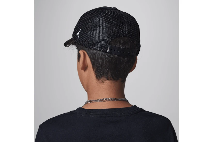 Jordan Foam Παιδικό Καπέλο Snapback Μαύρο, Λευκό