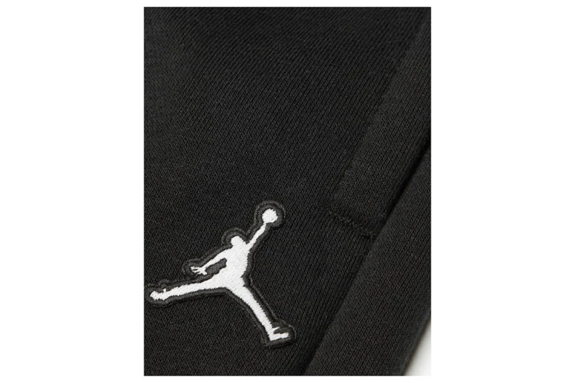 Jordan Brooklyn Fleece Essentials Παιδικό Παντελόνι Φόρμας Μαύρο, Λευκό