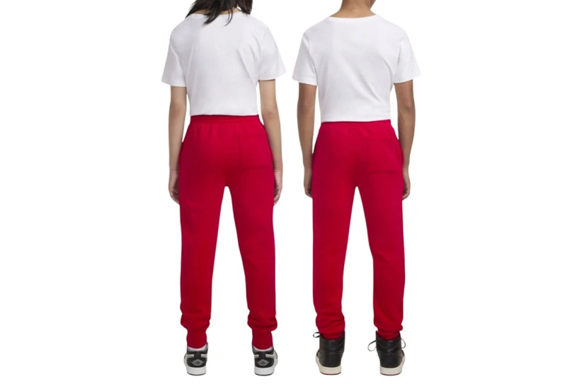 Jordan Brooklyn Fleece Essentials Παιδικό Παντελόνι Φόρμας Κόκκινο, Λευκό