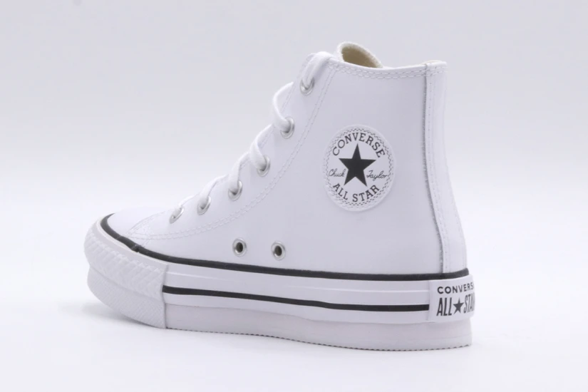 Converse Chuck Taylor All Star Eva Lift Platform Leather Sneakers