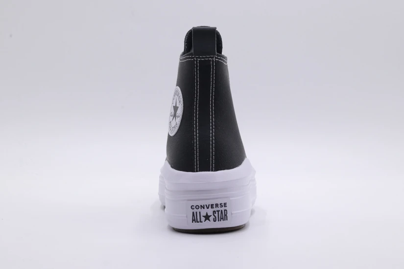 Converse Chuck Taylor All Star Move Platform Leather Sneakers
