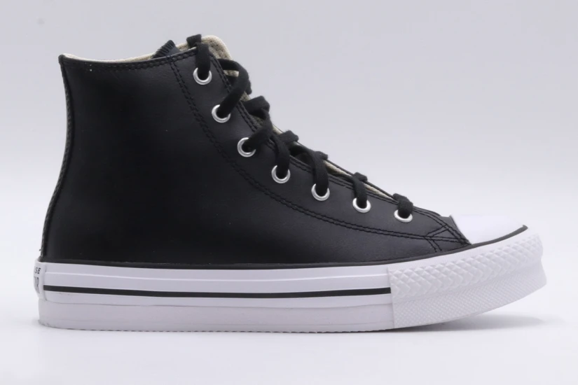 Converse Chuck Taylor All Star Lift Platform Leather Sneakers
