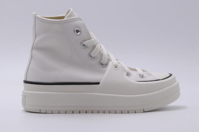Converse Chuck Taylor All Star Construct Hi Παπούτσια Λευκά
