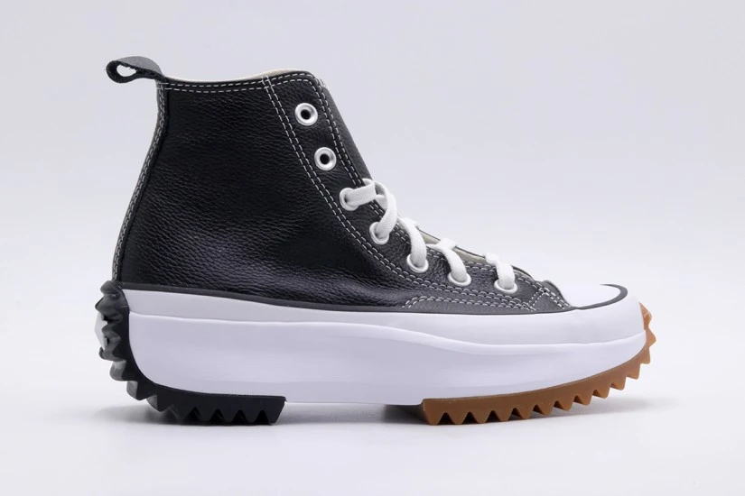 Converse Run Star Hike Hi Γυναικεία Μποτάκια Μαύρα (A04292C)