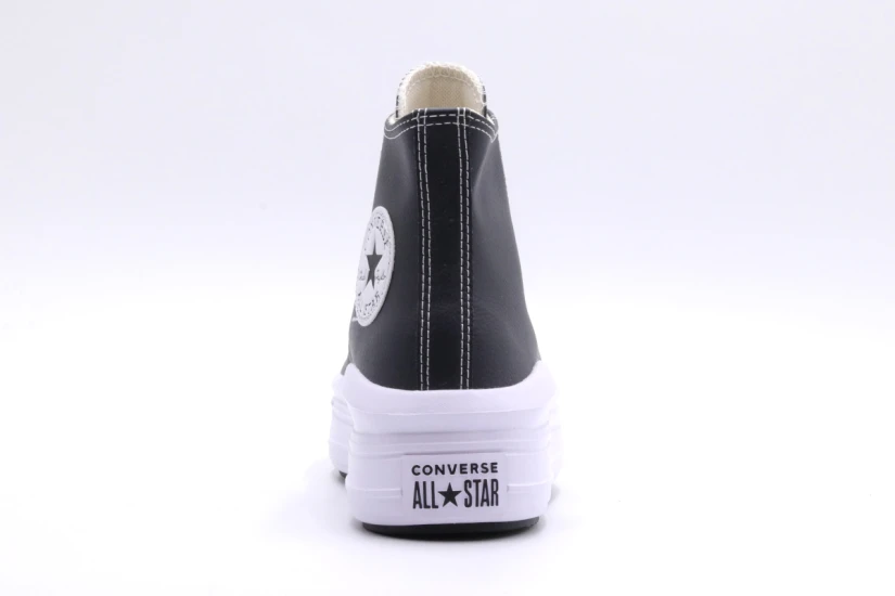Converse Chuck Taylor All Star Move Sneakers Μαύρα, Λευκά