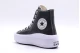 Converse Chuck Taylor All Star Move Sneakers Μαύρα, Λευκά
