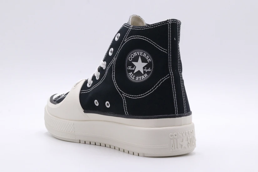 Converse Chuck Taylor Construct Hi Ανδρικά Παπούτσια Μαύρα