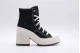 Converse Chuck 70 De Luxe Heel Γυναικεία Sneakers Μαύρα, Λευκά