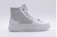 Converse Chuck Taylor Construct Hi Unisex Παπούτσια Λευκά, Γκρι