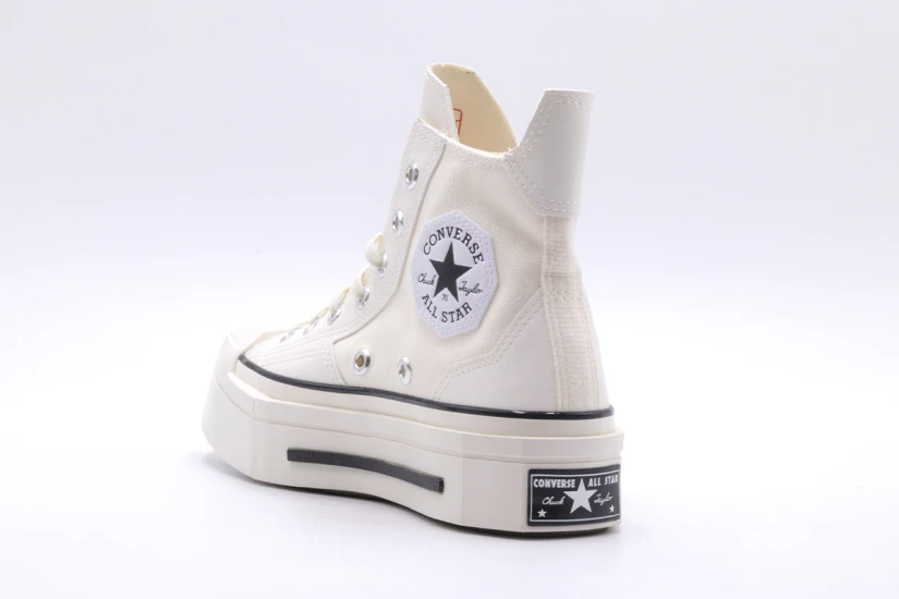 Converse Chuck 70 De Luxe Squared Hi Παπούτσια Εκρού (A06436C)