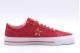 Converse One Star Pro Suede Ανδρικά Παπούτσια Κόκκινα