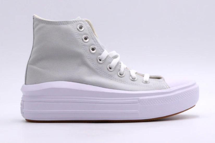 Converse Chuck Taylor All Star Move Platform Sneakers Γκρι, Λευκά